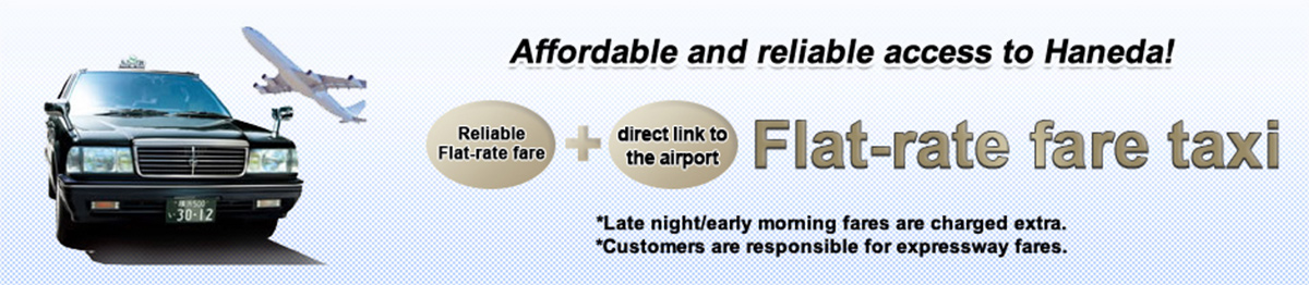Flat-rate fare taxi
